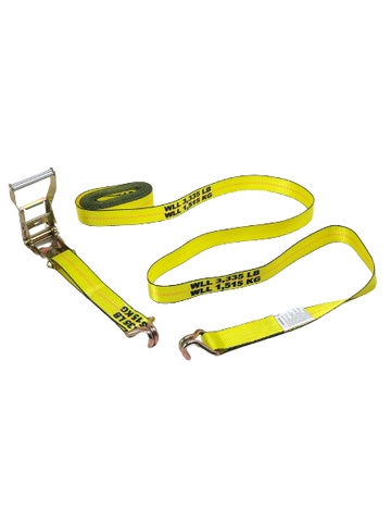 A-2X30RWHK-I - 2" x 30' Ratchet Strap with Wire Hooks-GOOD