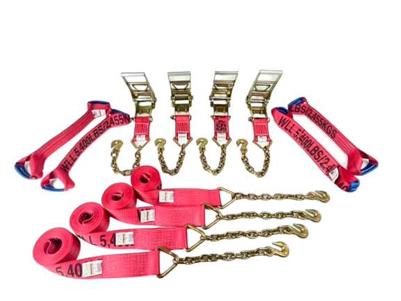 TOW-8PTCHAIN-3 - 3" 8-Point Kit w/ Chain & Grab Hooks - BETTER