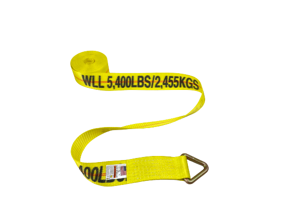 S-3X30DR - 3" x 30' Winch Strap w/ D-Ring-BETTER