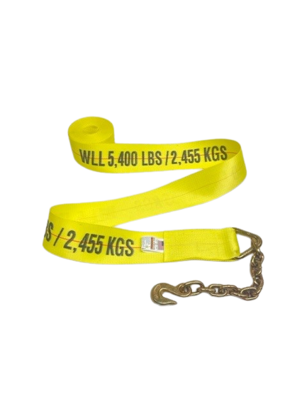A-4X30RCE18 - 4” x 30’ Ratchet Assembly with Chain Ends-BETTER