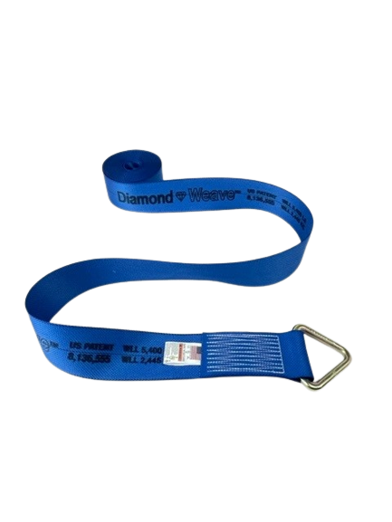 S-4X30DR-DW - 4" x 30' Winch Strap with D-Ring-BEST