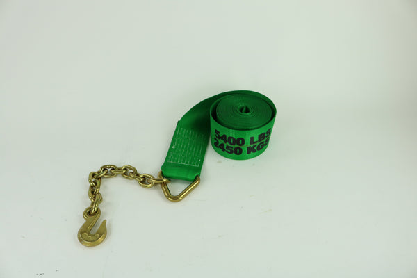 S-4X30CE - 4" x 30' Strap with Chain End-BETTER