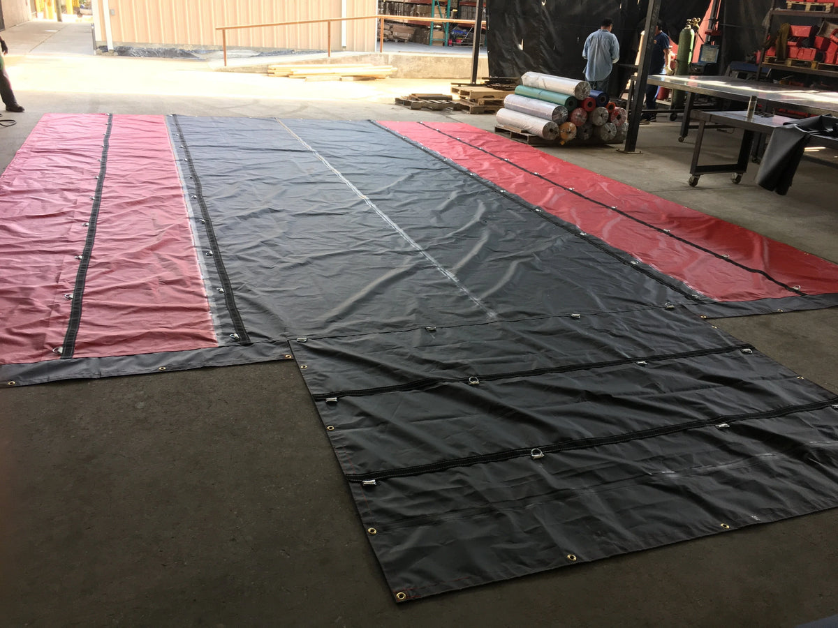 16' x 27' Tarp With 4' Drop Safe 'N Secure LLC