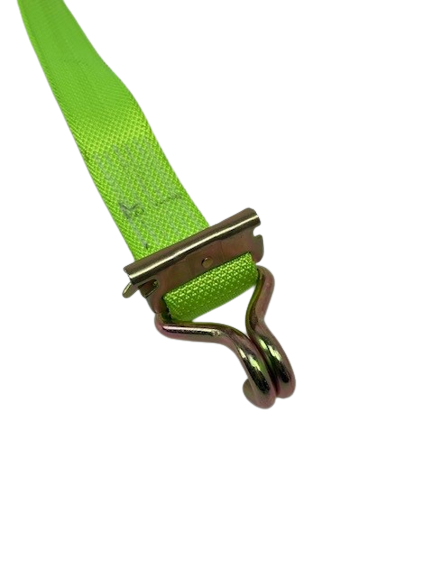 Marek Strap - 2" x 11' Ratchet Strap w/ Wire Hook & E-Track & Low Profile Sleeve-BEST