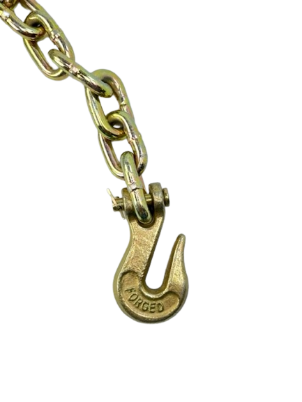 TOW-2TSNATCH-CHAIN - Snatch Block with 5/16" Chain and Grab Hook Assembly